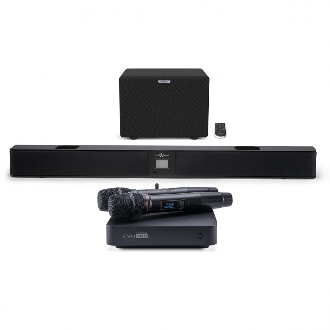 караоке-комплект EVOBOX Plus + EvoSound Bar (саундбар с караоке) в Агидели