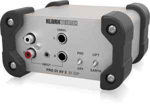 Klark Teknik DI 22P пассивный стерео директ-бокс в Агидели