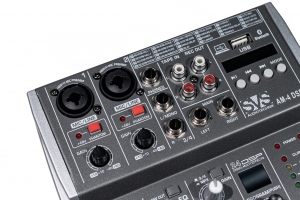 SVS Audiotechnik mixers AM-4 DSP Аналоговый микшерный пульт, 4-канала в Агидели